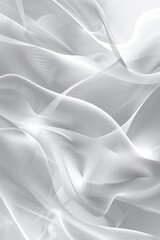 Obraz premium White abstract background with smooth lines. illustration for your design