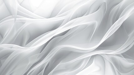 Obraz premium White abstract background with smooth lines. illustration for your design