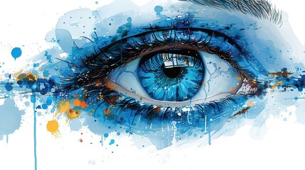 Futuristic high-definition digital fusion, clever integration of artificial intelligence, machine learning, and big data elements in a high-tech style, science, artificial intelligence technology, inn