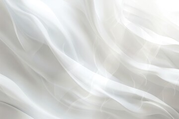 Obraz premium White abstract background with smooth lines. illustration for your design