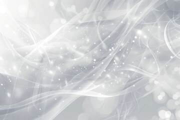 White abstract background with smooth lines. illustration for your design