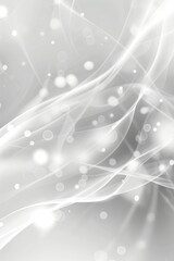 White abstract background with smooth lines. illustration for your design