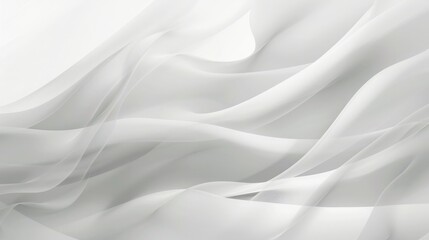 Obraz premium White abstract background with smooth lines. illustration for your design