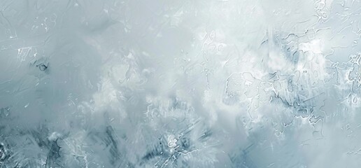 Fototapeta premium Frosted glass texture background with light blue gradient, minimalist style