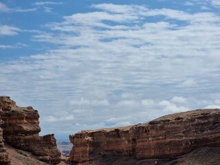 beautiful view of the canyons
