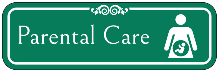 Parental care sign