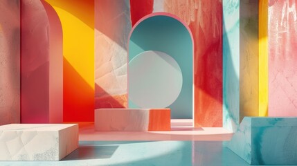 abstract colorful background with some smooth lines in it and some grunge effects