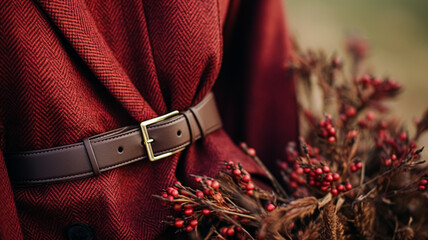 Womenswear autumn winter clothing and accessory collection in the English countryside fashion style, classic look inspiration