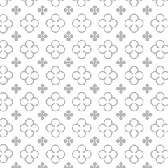 Vector floral seamless pattern element. Elegant texture for background. Classic luxury vintage floral ornament, seamless texture for wallpaper, textile, wrapping.