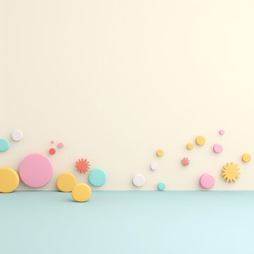 Abstract background of peptostreptococcus, peptostreptococcus bacteria, Pastel color style.