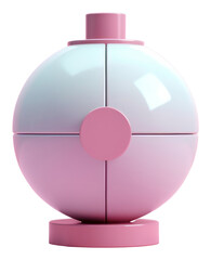 Obraz premium PNG Bomb technology cosmetics perfume.