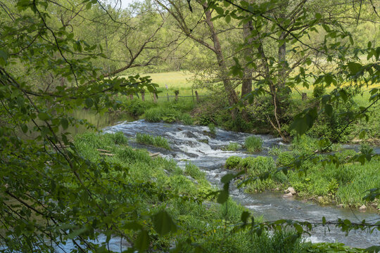 River called Nuhne near the german village called Schreufa