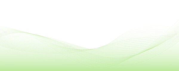 キラキラした黄緑色のウェーブのベクター背景画像