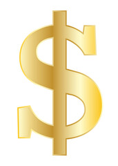 Gold Dolla currency png transparent background