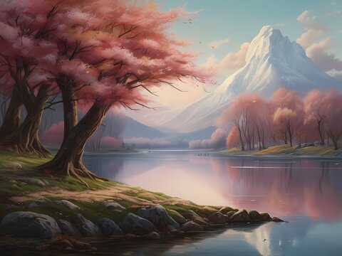 four distinct seasons in a dark fantasy realm