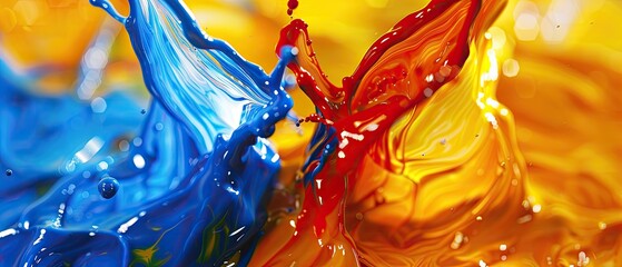 Detailed study of pigment dispersion in a binder medium for paint