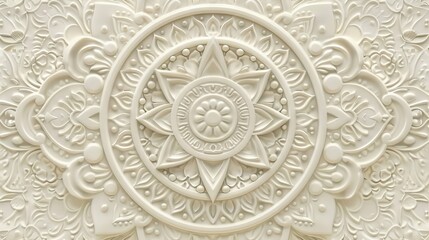 Obraz premium intricate lace pattern with delicate details