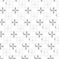 Vector floral seamless pattern element. Elegant texture for background. Classic luxury vintage floral ornament, seamless texture for wallpaper, textile, wrapping.