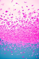 pink splashes background