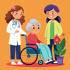 grandma-in-a-wheelchair-with-1-nurse-and-an-adult