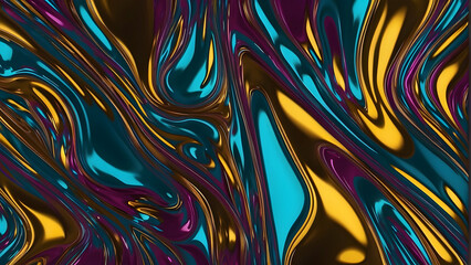 fluid metallic background
