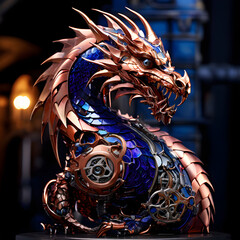 chinese dragon head