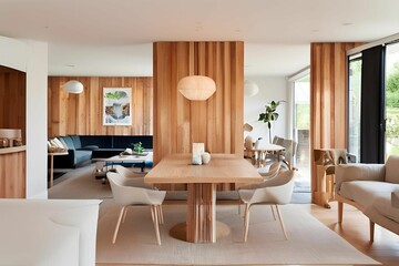 modern dining room