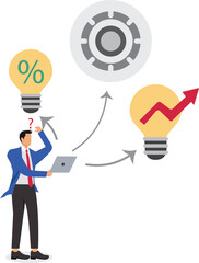 Business and finance marketing ideas people concept