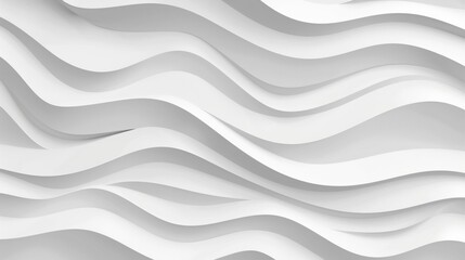 Grey abstract wavy vector pattern with flowing curves, perfect for web design backgrounds or cool backdrops