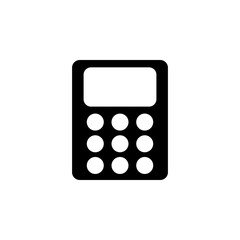 Server Data, Web Hosting flat vector icon. Simple solid symbol isolated on white background. Server Data, Web Hosting sign design template for web and mobile UI element