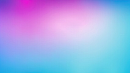 Fototapeta premium Cyan blue and pink gradient bokeh abstract blur background