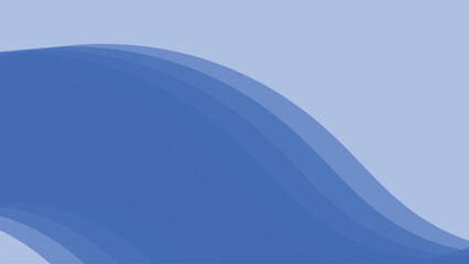 Blue papercut abstract background vector image