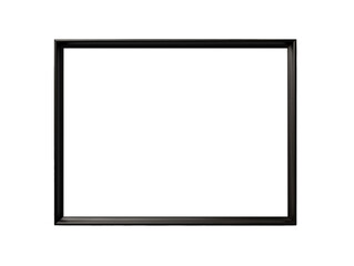 Horizontal frame isolated on transparent background