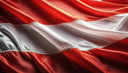 waving Austria flag