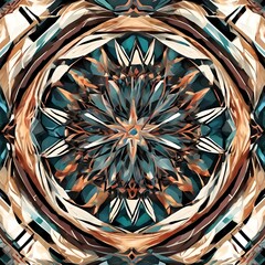 geometric dance: symmetry and harmony in abstract form