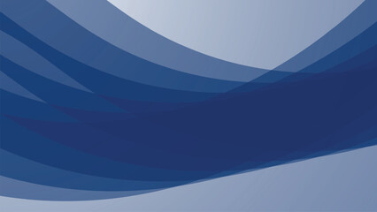 Blue papercut abstract background vector image