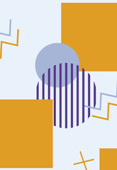 seamless pattern with geometric shapes, vector illustration. geometric abstract pattern with circles, dots and circles. vector illustration