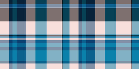 Website vector fabric tartan, suit textile pattern seamless. Living room texture check plaid background in cyan and pastel colors.