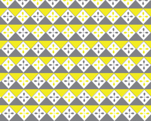 seamless pattern with triangles geometric