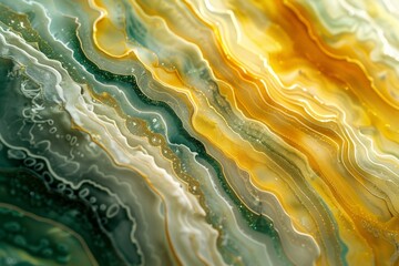 Obraz premium Abstract marble marbled ink painted painting texture luxury background banner - Black gray swirls gold painted splashes. Beautiful simple AI generated image in 4K, unique.