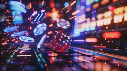 Art collage of how to win in an online casino.