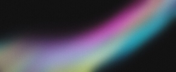 Pastel color gradient background, purple pink turquoise yellow blurred color gradients wide banner design, grainy texture