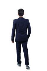 Asian businessman, wearing suit