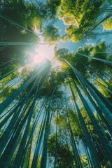 Serenity in the Bamboo Forest Generative AI