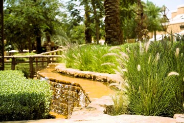 garden in heritage village