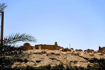 old castle in the desert