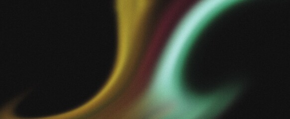 Abstract blurred gradient mesh background with colorful bright smooth banner template or pattern.
