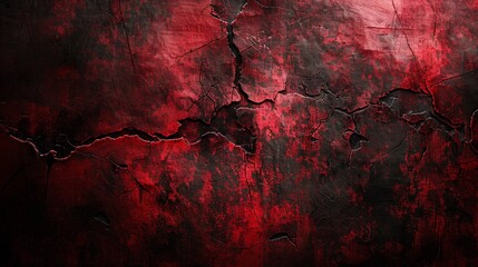 Fototapeta premium grunge black and red background. horror concept texture background.