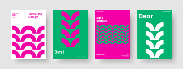 Obraz premium Geometric Report Design. Abstract Banner Layout. Isolated Flyer Template. Book Cover. Poster. Brochure. Background. Business Presentation. Advertising. Leaflet. Magazine. Handbill. Brand Identity