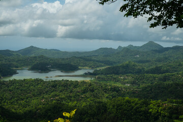 lake in the mountains